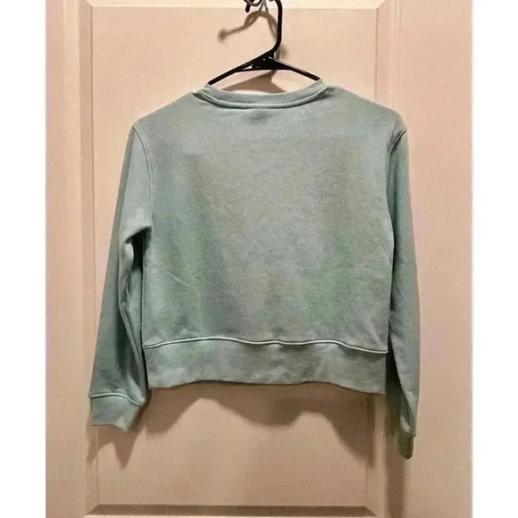 Athletic Works Blue Fleece Long Sleeve Sweatshirt Girls Medium NWT (0165) - Picture 4 of 10